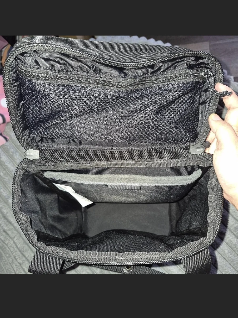 The North Face Men's Black Logo Backpack